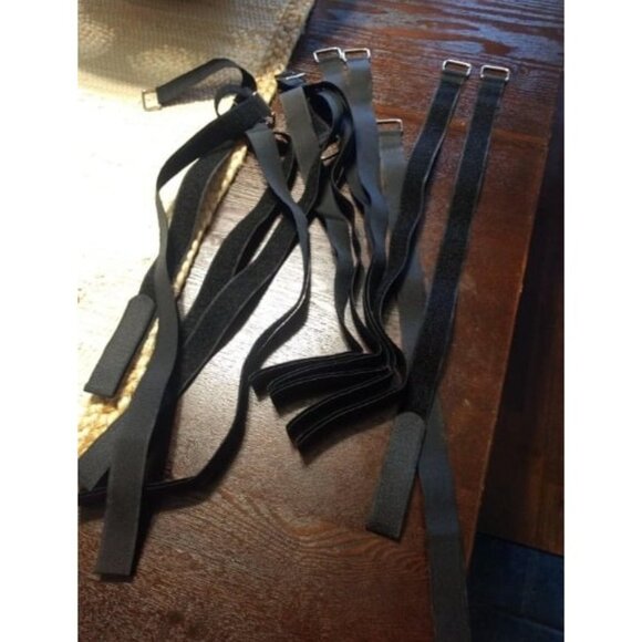 8"12"18"24"30" Hook &Loop Fastening Cable Strap - 30 Pack Reusable Nylon - Picture 1 of 1
